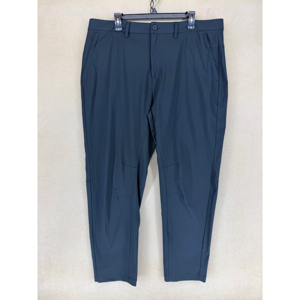 Legends‎ Aviation Men Black Polyester Flat Front Casual Pants Size 38 PTM00B052